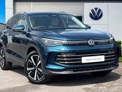 Blue New 2024 VW Tiguan Elegance SUV | £35,989 (Fair price)