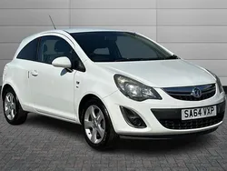 Glacier white Used 2014 Vauxhall Corsa Hatchback | £4,550 (Fair price)