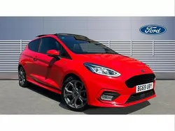 Red Used 2019 Ford Fiesta ST-Line X Hatchback | £8,850 (Fair price)