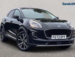 Agate black (premium paint) Used 2023 Ford Puma Gen-E Titanium Hatchback | £16,842 (Good price)