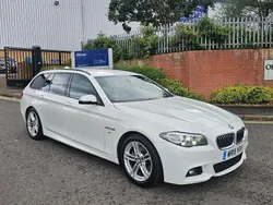 White Used 2015 BMW 520 M Sport Estate | £7,995 (Good price)