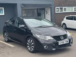 Black Used 2016 Honda Civic SE Plus Hatchback | £8,499 (Fair price)