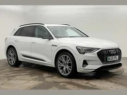 White Used 2021 Audi e-tron Advanced SUV | £23,898 (Expensive)