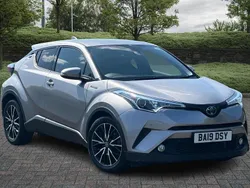 Silver Used 2019 Toyota C-HR SUV | £16,495 (Fair price)