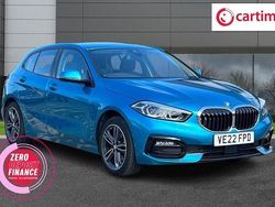 Blue Used 2022 BMW 118 Sport Line Hatchback | £16,860 (Fair price)
