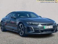 Grey Used 2022 Audi e-tron GT quattro Performance Sedan | £45,999 (Good price)