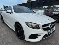 White Used 2017 Mercedes E220 AMG Line Premium Plus Coupe | £19,899 (A bit pricey)