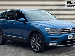 Blue Used 2017 VW Tiguan SEL SUV | £15,490 (Good price)