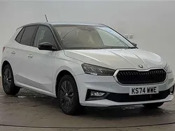 Moon white metallic black magic pearl effect Used 2025 Skoda Fabia Colour Edition Hatchback | £17,490 (A bit pricey)