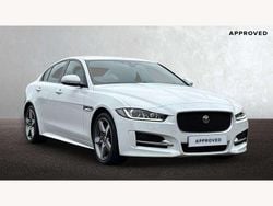 White Used 2018 Jaguar XE Ingenium Sedan | £14,995 (A bit pricey)