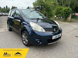 Blue Used 2011 Nissan Note N-TEC MPV | £1,295 (Good price)