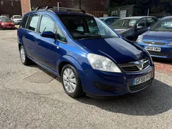 Blue Used 2008 Vauxhall Zafira MPV | £2,995 (Expensive)