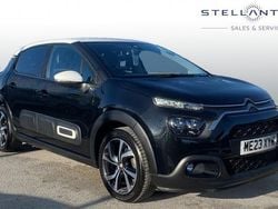 Black Used 2022 Citroën C3 PureTech Hatchback | £10,851 (Fair price)