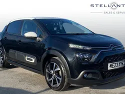 Black Used 2022 Citroën C3 PureTech Hatchback | £10,851 (Fair price)