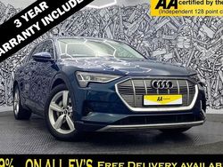 Blue Used 2021 Audi e-tron Advanced SUV | £17,495 (Fair price)