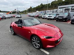 Red Used 2018 Mazda MX5 Inclusive Cabriolet | £16,500 (A bit pricey)