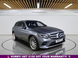 Grey Used 2018 Mercedes GLC250 AMG line SUV | £22,449 (Fair price)
