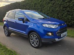 Blue Used 2016 Ford Ecosport Titanium SUV | £4,995 (Fair price)
