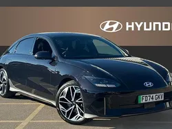 Blue Used 2024 Hyundai Ioniq 6 Premium Sedan | £28,548 (A bit pricey)