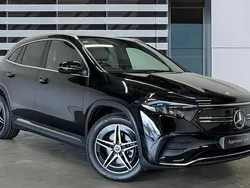 Black Used 2023 Mercedes EQA250+ AMG line SUV | £24,557 (Good price)