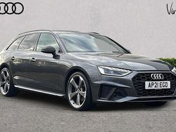 Grey Used 2021 Audi A4 Black Edition Estate | £20,990 (Fair price)