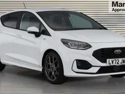 White Used 2022 Ford Fiesta ST-Line Hatchback | £13,630 (Fair price)
