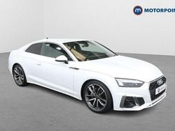 White Used 2022 Audi A5 S-Line Coupe | £23,249 (Super price)