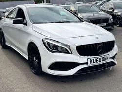White Used 2018 Mercedes CLA220 AMG line Sedan | £18,000 (Fair price)