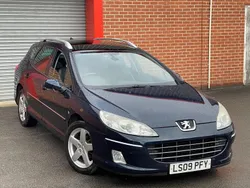 Blue Used 2009 Peugeot 407 Sport Estate | £2,295 (Fair price)