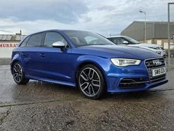 Blue Used 2015 Audi S3 Sportback Design Hatchback | £13,750 (Fair price)