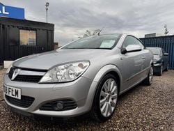 Silver Used 2008 Vauxhall Astra Cabriolet Design Edition Cabriolet | £1,495 (Fair price)
