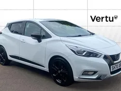 White Used 2020 Nissan Micra N-TEC Hatchback | £11,132 (Fair price)