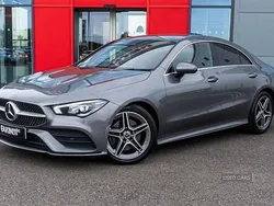 Grey Used 2022 Mercedes CLA220 AMG line Sedan | £23,895 (Fair price)