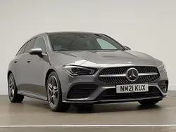 Grey Used 2021 Mercedes CLA180 AMG Line Premium Plus Sedan | £25,498 (Fair price)