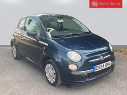 Blue Used 2014 Fiat 500 Pop Hatchback | £4,490 (Fair price)