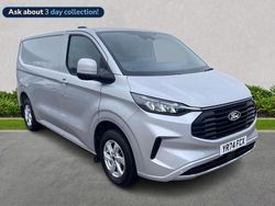 Silver Used 2024 Ford Transit Custom Limited Van | £25,500 (Fair price)