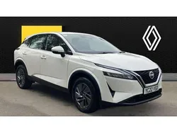 White Used 2022 Nissan Qashqai Acenta Premium SUV | £19,203 (Good price)