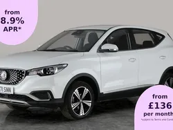 White Used 2020 MG ZS Excite Sedan | £10,994 (Fair price)