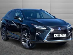 Black Used 2018 Lexus RX450h SUV | £26,999 (Expensive)