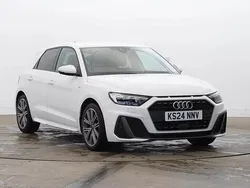 White Used 2024 Audi A1 S-Line Hatchback | £23,395 (Fair price)