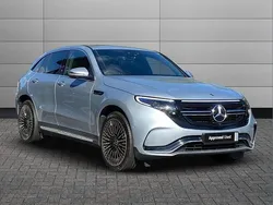 High tech silver Used 2021 Mercedes EQC400 AMG Line Premium Plus SUV | £29,550 (Expensive)