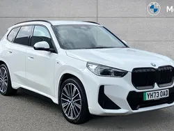 White Used 2023 BMW iX1 M Sport SUV | £33,928 (Fair price)