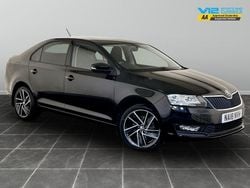 Black Used 2018 Skoda Rapid Sport Hatchback | £9,795 (Fair price)
