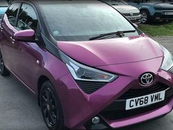 Mauve/purple Used 2018 Toyota Aygo X-cite Hatchback | £8,495 (Fair price)