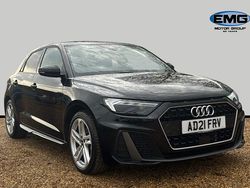 Black Used 2021 Audi A1 Sportback S-Line Hatchback | £18,995 (Fair price)