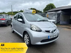 Silver Used 2008 Toyota Aygo Platinum Hatchback | £1,990 (Fair price)