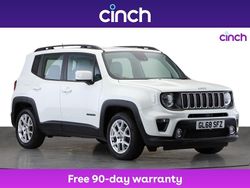 White Used 2019 Jeep Renegade Longitude SUV | £9,999 (Fair price)