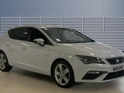 White Used 2018 Seat Leon FR Hatchback | £11,037 (Fair price)