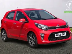 Red Used 2018 Kia Picanto 3 Hatchback | £9,599 (Good price)