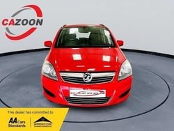 Red Used 2014 Vauxhall Zafira MPV | £2,199 (Good price)